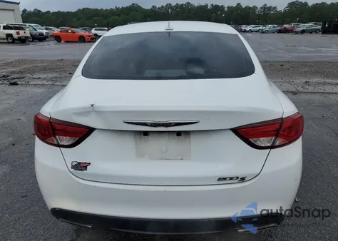 2015 Chrysler 200 S z USA, uszkodzony, nr VIN 1C3CCCBG6FN551761